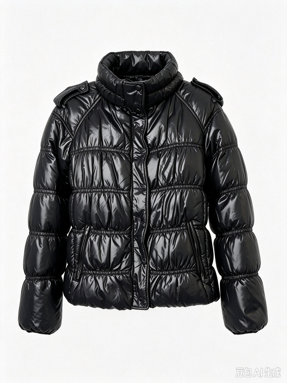 Burberry Black Quilted Puffer Jacket